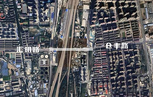 石家庄汇明路与仓丰路打通工程预计于2025年年底完工通车。