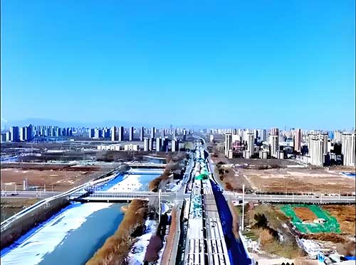 石家庄谈固大街南延工程加速推进，南二环至仓宁路段通车在即！