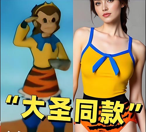 夏日爆款!“大圣同款”泳衣销量飙升，时尚与经典完美融合