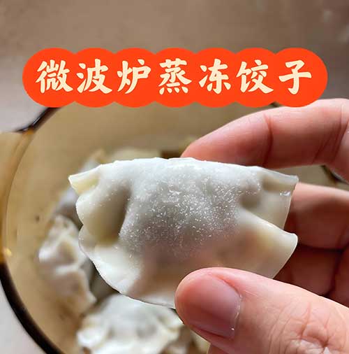 微波炉速冻饺子5分钟免洗锅邪修大法