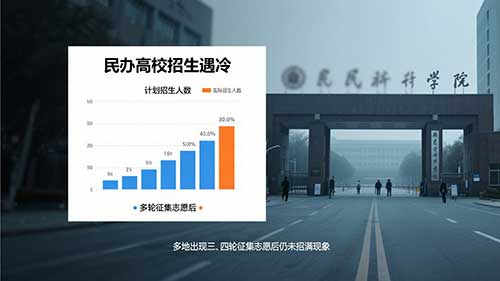 14所民办高校志愿征集未招满：学费高就业冷