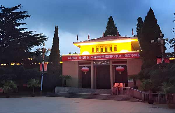 三大战役地图话初心 西柏坡传扬斗争精神